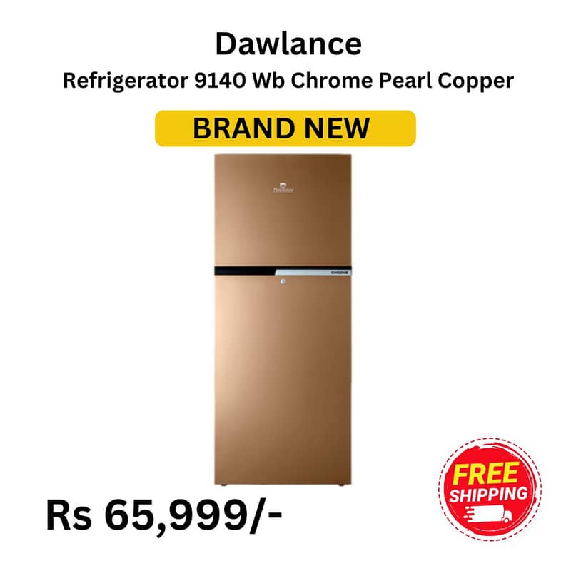 Dawlance Refrigerators | Fridge | Freezer |  With Different Colors 1