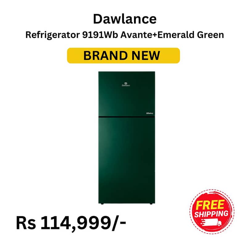 Dawlance Refrigerators | Fridge | Freezer |  With Different Colors 8