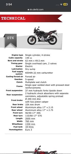 Derbi STX 150 cc 3