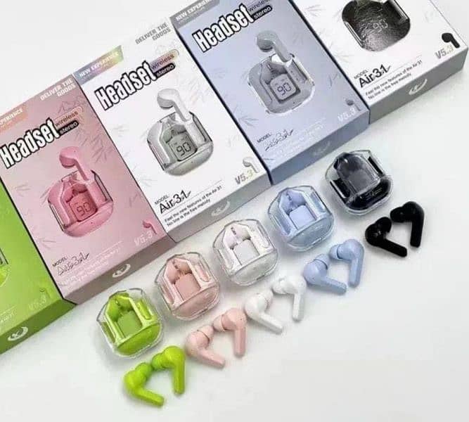 Air 31 Transparent earbuds 2