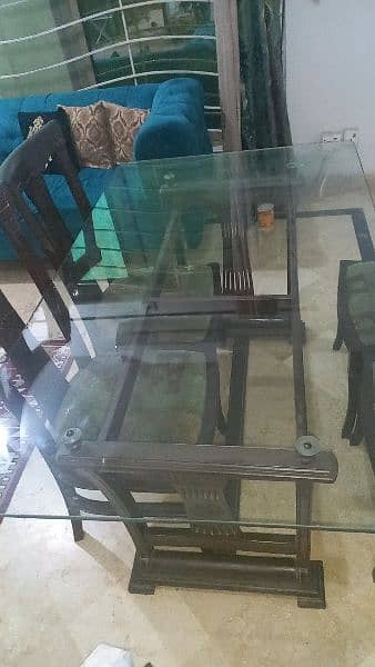 Glass dining table 3