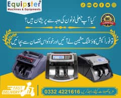 cash currency note counting machines with fake detection