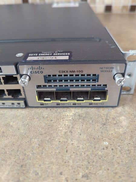 Cisco 3750X 10G and 1G Series 48 Port PoE+ quantity available 1