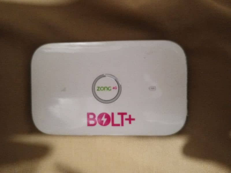 Zong 4G Bolt+ Wifi Device 1