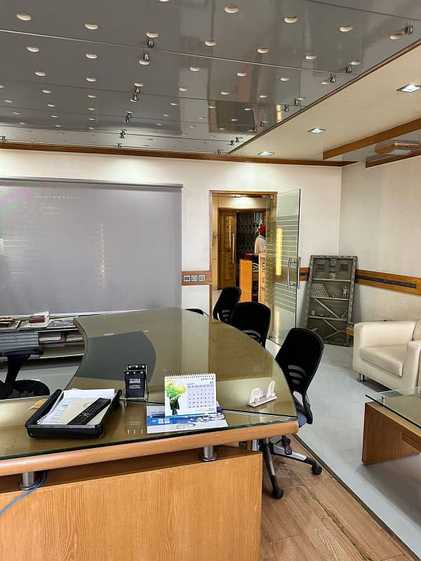 Phase 2 Man Jami Vip Lavish Furnished Office For Rent 24&7 Time 1