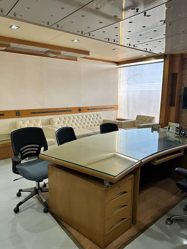 Phase 2 Man Jami Vip Lavish Furnished Office For Rent 24&7 Time 7