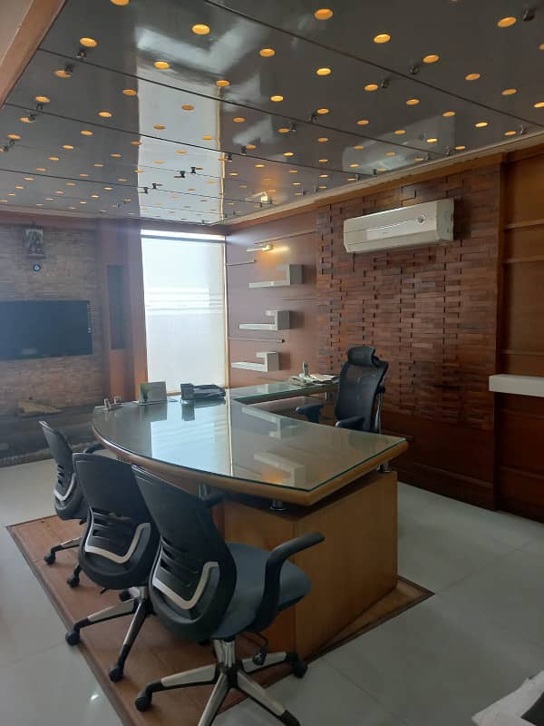 Phase 2 Man Jami Vip Lavish Furnished Office For Rent 24&7 Time 11