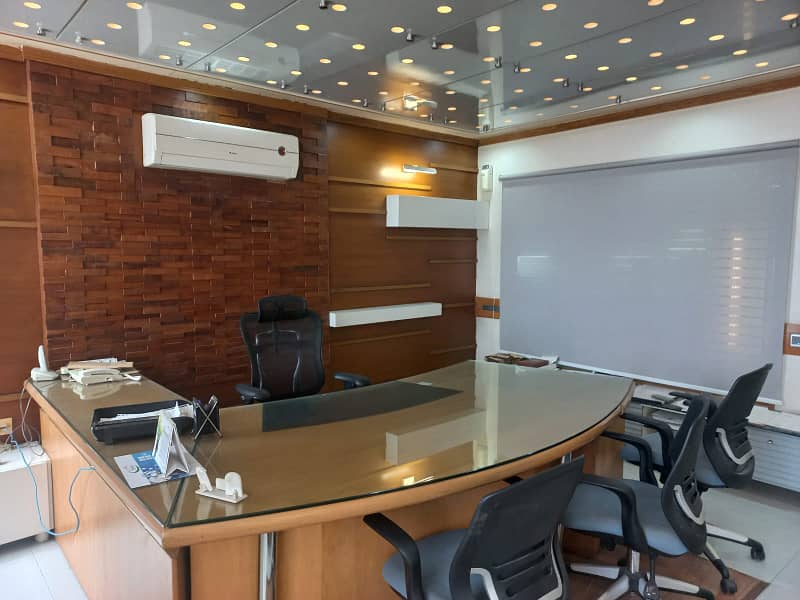 Phase 2 Man Jami Vip Lavish Furnished Office For Rent 24&7 Time 14