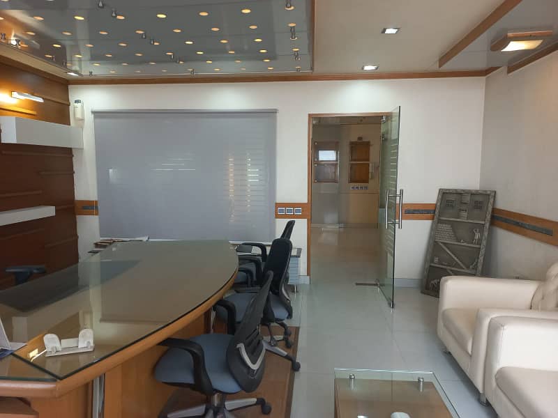 Phase 2 Man Jami Vip Lavish Furnished Office For Rent 24&7 Time 15