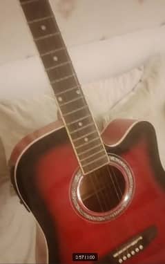 Semi Acoustic Guitar ( Almost New / Tree Root Guitar )