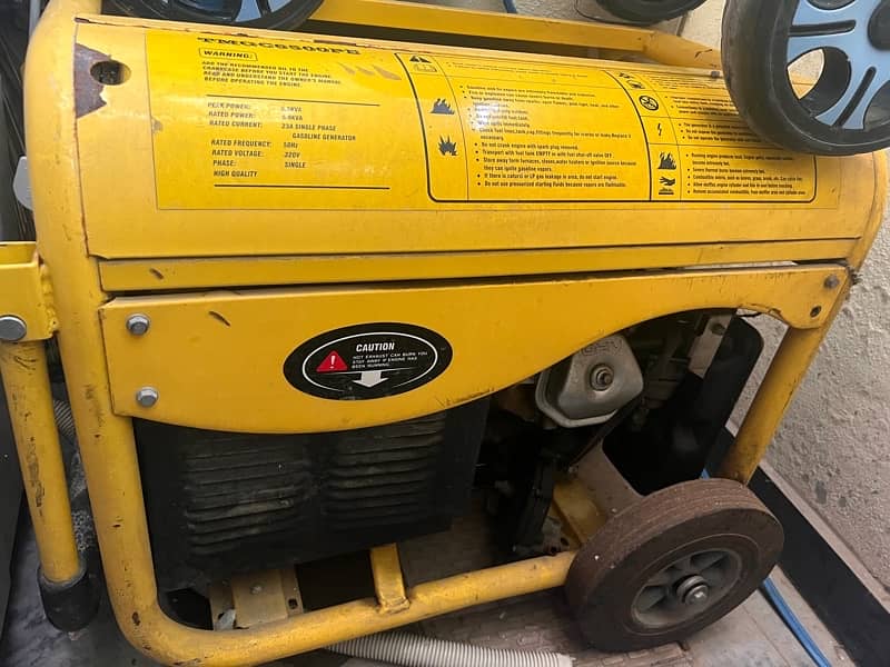 Marquis TMGC6500PE Gernator for sale 5.5 KVA 2