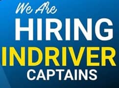Hiring Captain for Indrive