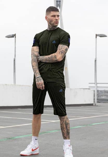 men premium summer tracksuit 1