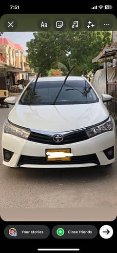 Toyota Corolla XLI 2015