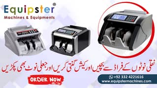 cash currency note counting machine with fake note detection pakistan