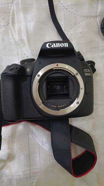 Canon Eos 2000D With Kit Len 18-55mm And 50mm Lens With 32 GB SD Card 4
