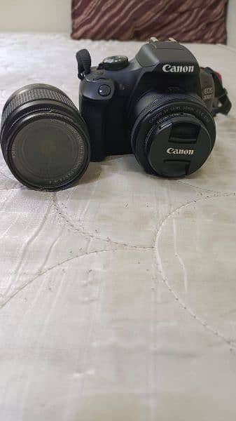 Canon Eos 2000D With Kit Len 18-55mm And 50mm Lens With 32 GB SD Card 8