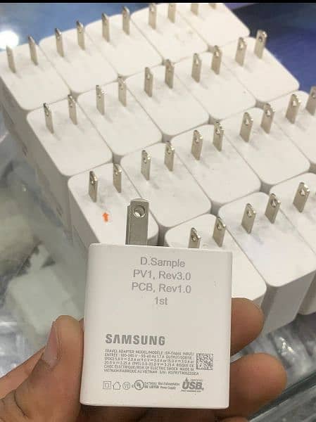 100% original Samsung Super Fast 25watt Mobile Charger 03008010073 3