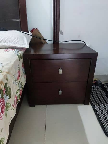 used wooden bed for sale 0