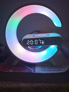 BEAUTIFUL RGB LIGHT LAMP WITH SPEAKER , ALARM