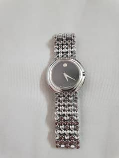 movado swiss watch/movado women silver bracelet watch