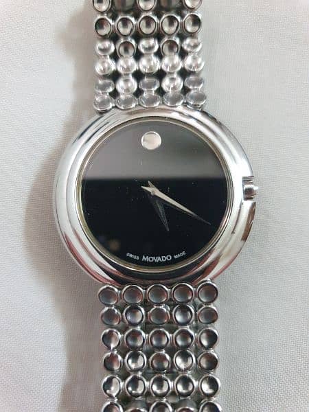 movado swiss watch/movado women silver bracelet watch 1