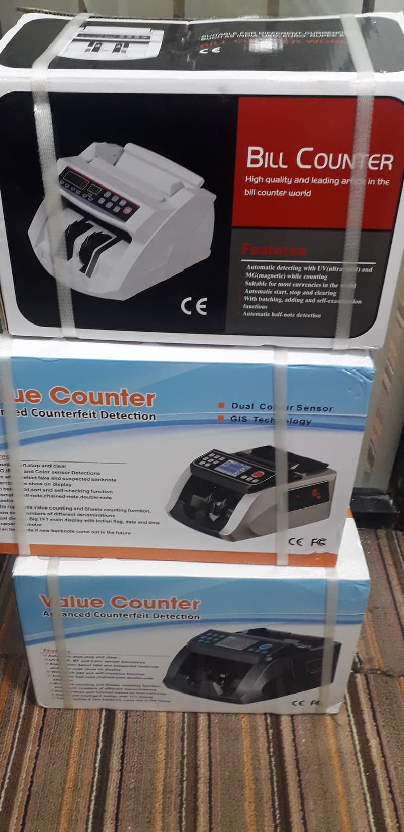 cash currency note counting machines with fake note detection 6