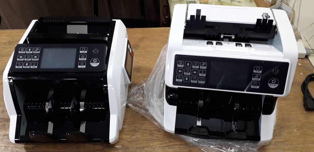 cash currency note counting machines with fake note detection 8