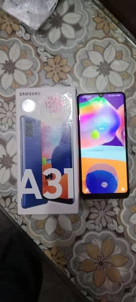 SAMSUNG A31 MOBILE 4/128 GB storage with Box no open repair03126566218 7