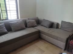 L Shaped 6 Sitter Sofa. 0