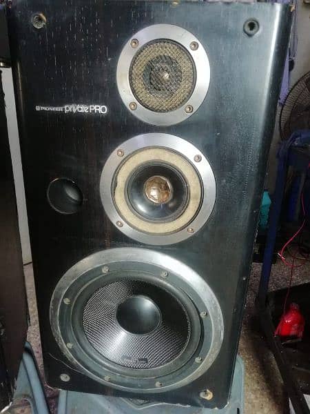 pioneer speaker and technic amplifier available 7