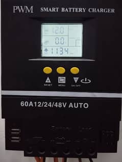 60A 12/24/48V Auto PWM Smart Battery Charger