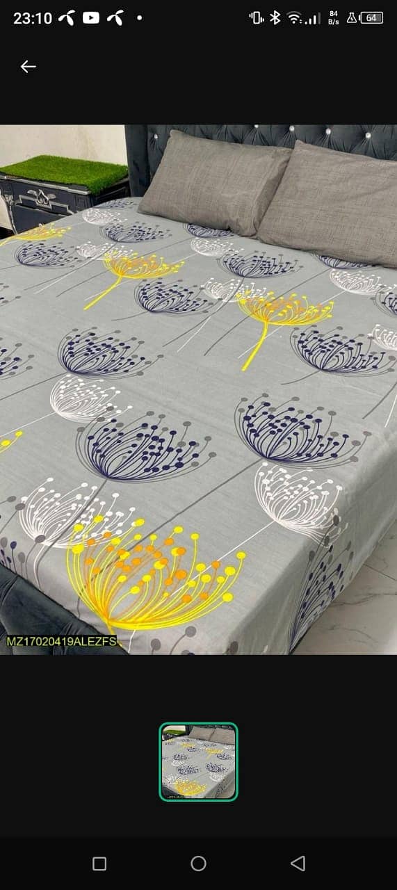 Bedsheets \ Fabric: Cotton \ Single Bed sheet \ Bed Sheets Double 1