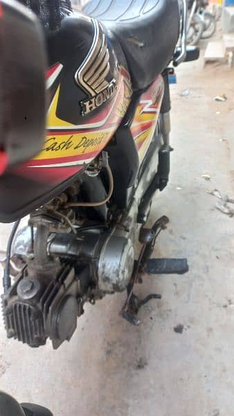 Honda 70 2020 karachi registration 3