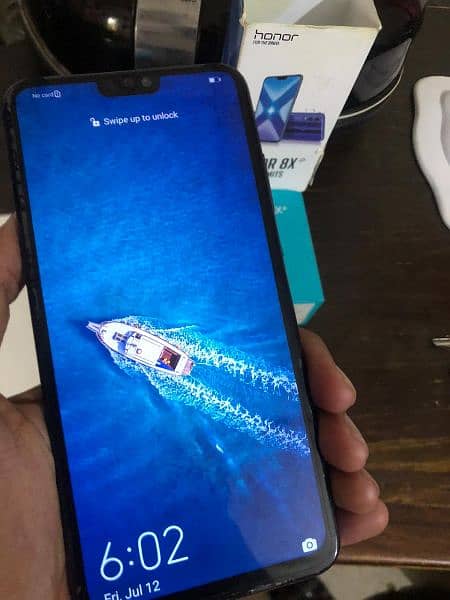 Honor 8x Mobile 4gb ram 128gb memory condition 10×8 for sale 0