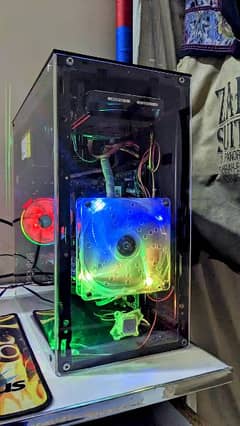 RGB custom gaming PC build for sale and plz read description first