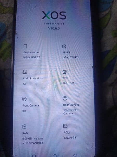 Infinix Hot 12 5