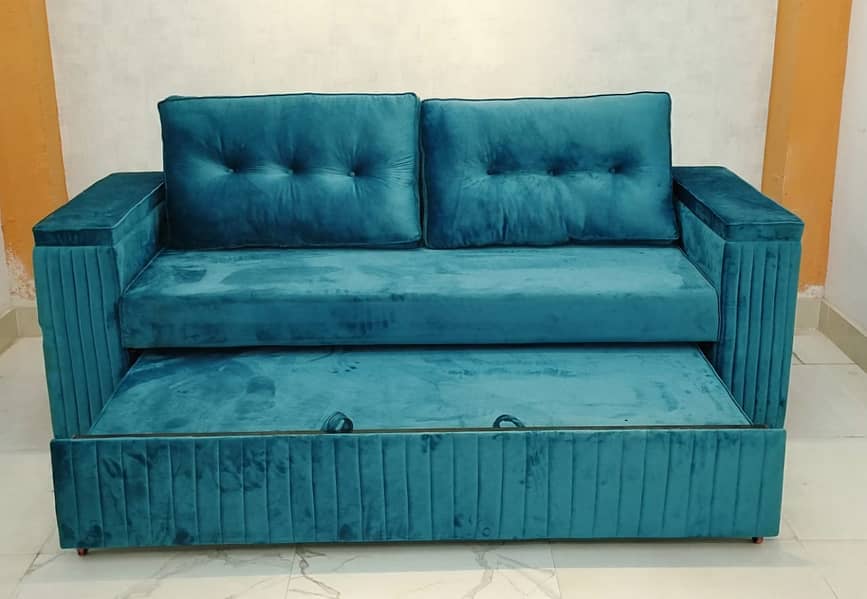 Double Sofa Cum bed|Turkish|Molty|Sofa Combed|Chair set|L Shape|Sofa 3