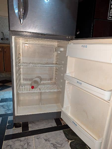 Haier Fridge with wooden stand 3
