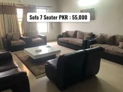 sofa set / 7 seater sofa set / dining table / 8 seater dining table