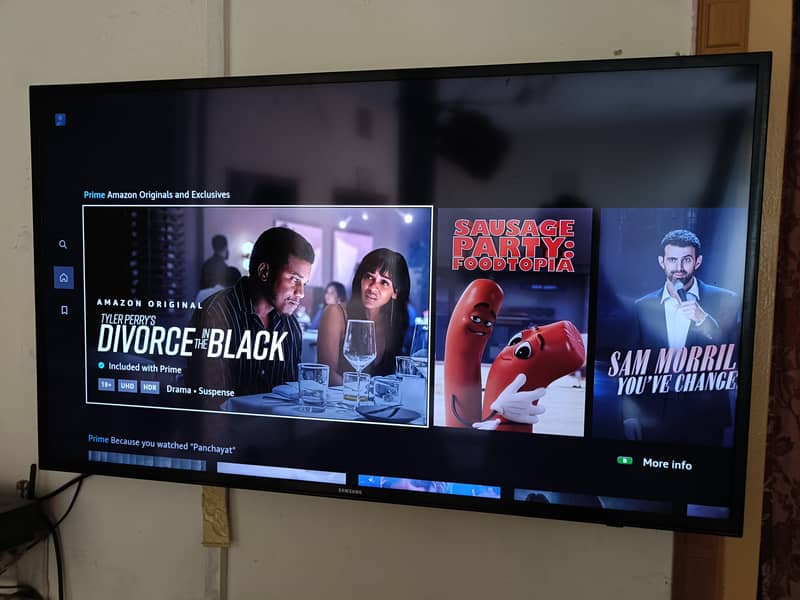 Original Samsung 4k 40 inch smart TV 0