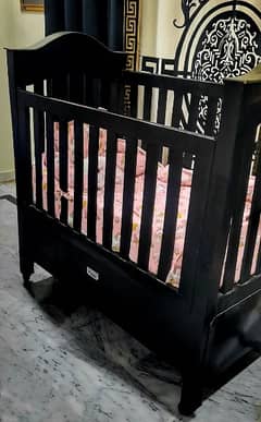 Baby Cot Pure Wooden for Urgent Sale