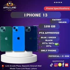 IPHONE 13 PTA APPROVED