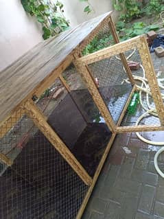 heavy wooden cage for sale