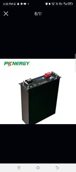 Pknergy Lithium Ion Phosphate Battery 48v 100ah (5Kwh) Rack Mount . 3