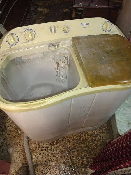 Haier washing machine 1