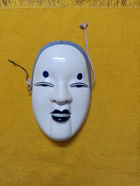 hand made wooden porcelain ceramic painted masks 8
