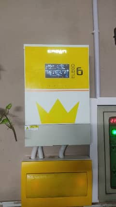 EXCHANGE POSSIBLE WITH ON GRID CROWN ELEGO 6 HYBRID INVERTER PV7000