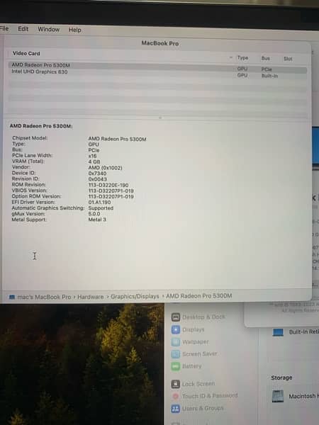 Macbook Pro 2019 16inch 0