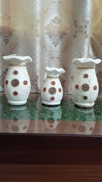 3 Pieces Vase  for Home Decoration 0